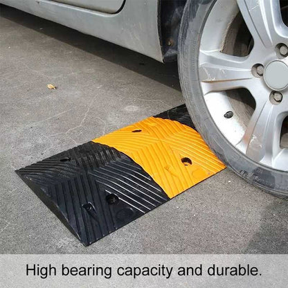 Trapezoidal Film Herringbone Rubber Speed Bump, Size: 100x35x5cm - Speed Bumps by buy2fix | Online Shopping UK | buy2fix