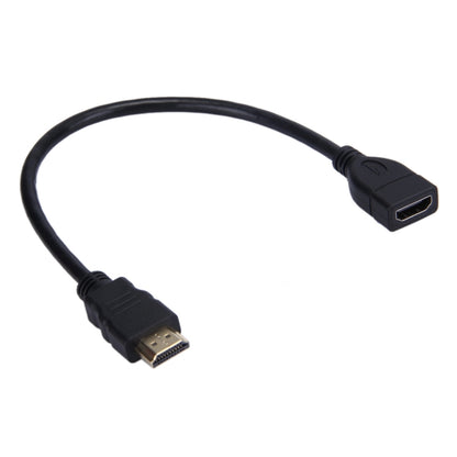 30cm High Speed HDMI 19 Pin Male to HDMI 19 Pin Female Adapter Cable - Computer & Networking by buy2fix | Online Shopping UK | buy2fix