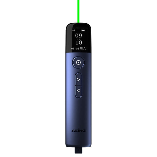 ASiNG A9 32GB Green Light Multifunctional PPT Touch Laser Page Turning Pen Wireless Presenter (Blue) -  by ASiNG | Online Shopping UK | buy2fix