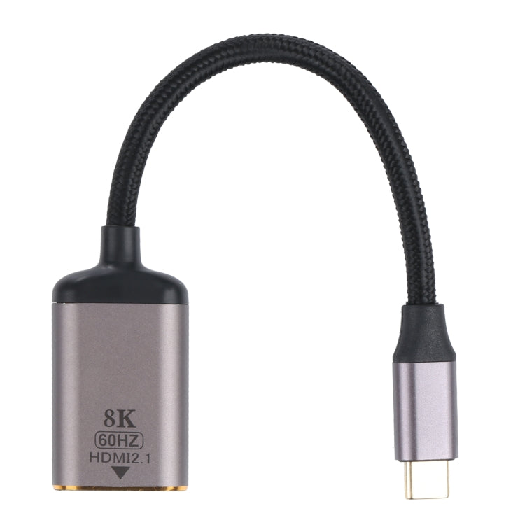 8K 60Hz HDMI Female to USB-C / Type-C Male Adapter Cable - Computer & Networking by buy2fix | Online Shopping UK | buy2fix