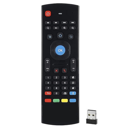 MX3-L Voice without Backlit 2.4GHz Fly Air Mouse Wireless Keyboard Remote Control - MINI PC Accessories & Gadgets by buy2fix | Online Shopping UK | buy2fix