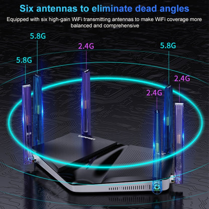 Wireless Routers, COMFAST CF-WR633AX 1800Mbps WiFi6 Dual Band Gigabit Router - Wireless Routers by COMFAST | Online Shopping UK | buy2fix