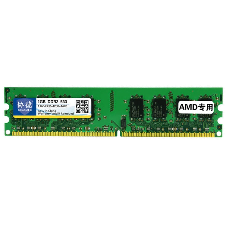 XIEDE X022 DDR2 533MHz 1GB General AMD Special Strip Memory RAM Module for Desktop PC - RAMs by XIEDE | Online Shopping UK | buy2fix