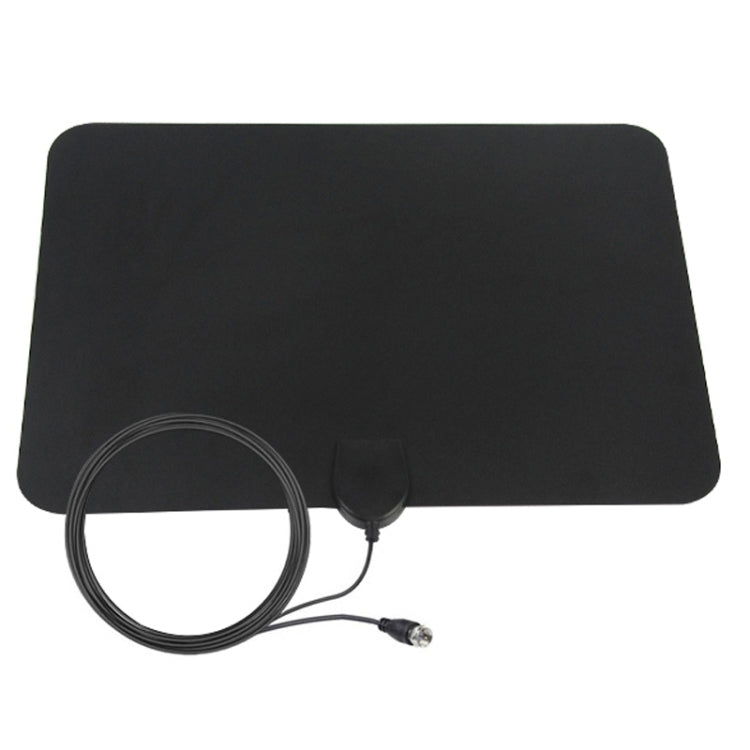 AN-1003 5dBi/25dBi Indoor HDTV Antenna, VHF170-230/UHF470-862MHz(Black) - Consumer Electronics by buy2fix | Online Shopping UK | buy2fix