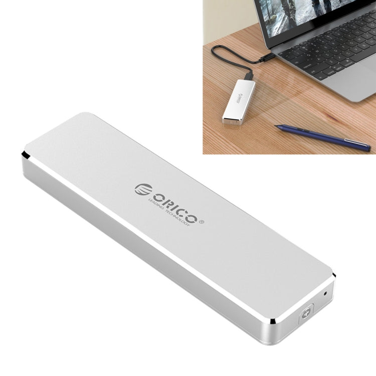 ORICO PVM2-C3 M.2 M-Key to USB 3.1 Gen2 USB-C / Type-C Flip Solid State Drive Enclosure, The Maximum Support Capacity: 2TB -  by ORICO | Online Shopping UK | buy2fix