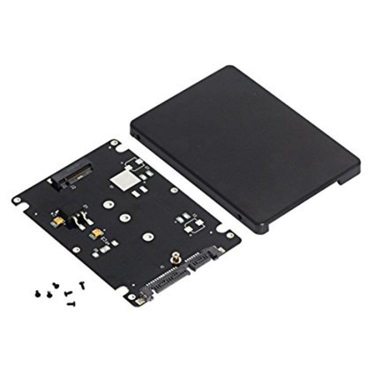 M.2 NGFF SSD to 2.5 inch SATA III Adapter Card with Cover - HDD Enclosure by buy2fix | Online Shopping UK | buy2fix