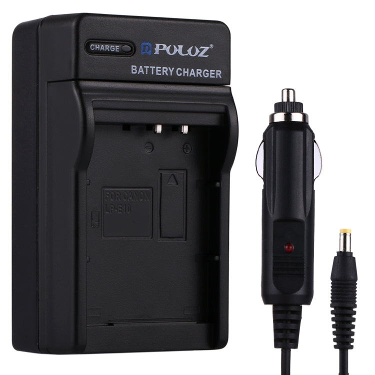 PULUZ Digital Camera Battery Car Charger for Canon LP-E10 Battery - Battery Car Charger by PULUZ | Online Shopping UK | buy2fix