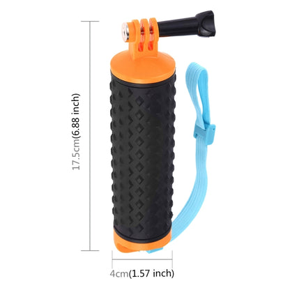 PULUZ Floating Handle Hand Grip Buoyancy Rods with Strap for GoPro HERO10 Black / HERO9 Black / HERO8 Black / HERO7 /6 /5 /5 Session /4 Session /4 /3+ /3 /2 /1, Xiaoyi and Other Action Cameras(Orange) - DJI & GoPro Accessories by PULUZ | Online Shopping UK | buy2fix