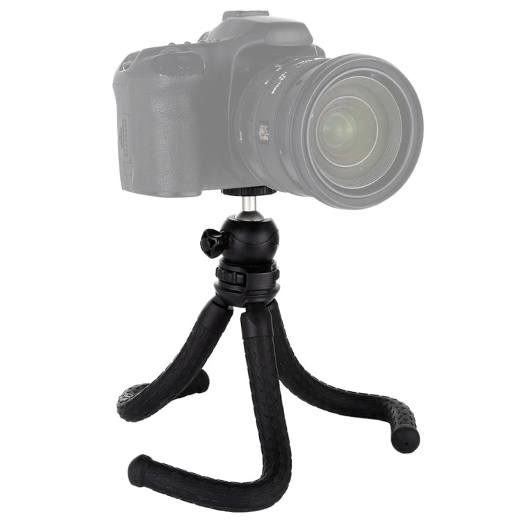 PULUZ Mini Octopus Flexible Tripod Holder with Ball Head for SLR Cameras, GoPro, Cellphone, Size:30cmx5cm - Portable Mini Tripod by PULUZ | Online Shopping UK | buy2fix