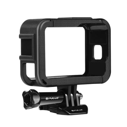 PULUZ Frame Expansion PA Cage with Side Interface Cover for GoPro HERO13 Black /12 Black /11 Black /10 Black /9 Black(Black) - Protective Frame by PULUZ | Online Shopping UK | buy2fix