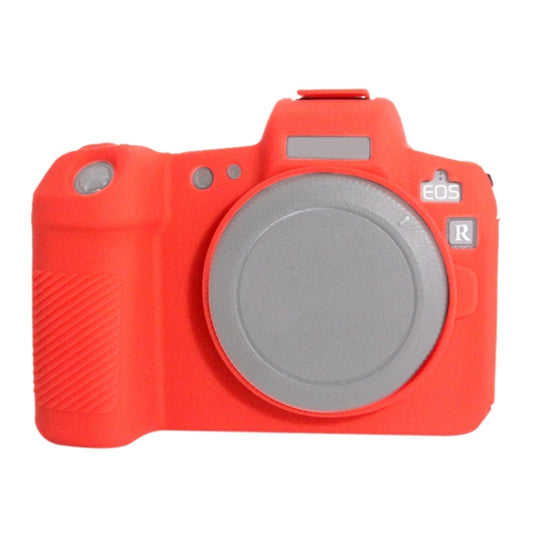 PULUZ Soft Silicone Protective Case for Canon EOS R(Red) - Camera Accessories by PULUZ | Online Shopping UK | buy2fix
