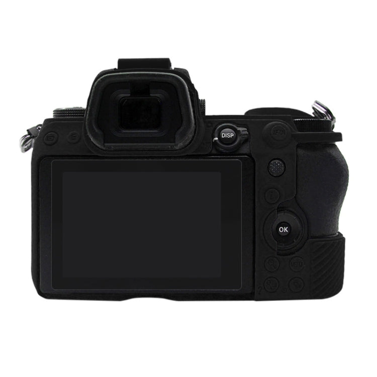 PULUZ Soft Silicone Protective Case for Nikon Z6 / Z7(Black) - Camera Accessories by PULUZ | Online Shopping UK | buy2fix