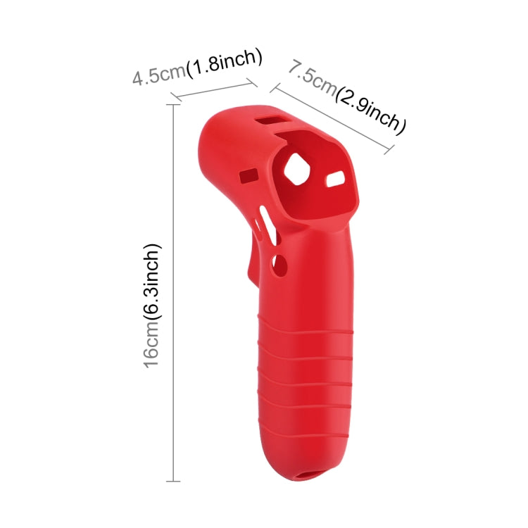 For DJI RC Motion 2 / DJI Avata / FPV Rocker PULUZ Silicone Protective Case(Red) - DJI & GoPro Accessories by PULUZ | Online Shopping UK | buy2fix