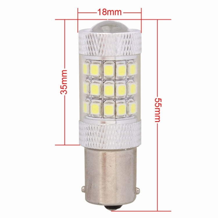 1156/BA15S 8W 420LM White Light 42 LED 2835 SMD Car Brake Light Steering Light Bulb, DC 12V - In Car by buy2fix | Online Shopping UK | buy2fix