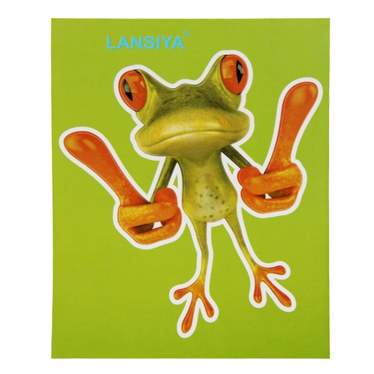 Frog Pattern Car Sticker, Size: 15.5x12.5 cm - Decorative Sticker by buy2fix | Online Shopping UK | buy2fix