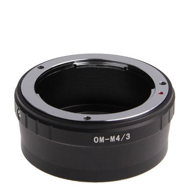 OM-M4/3 Lens Mount Stepping Ring(Black) - Camera Accessories by buy2fix | Online Shopping UK | buy2fix