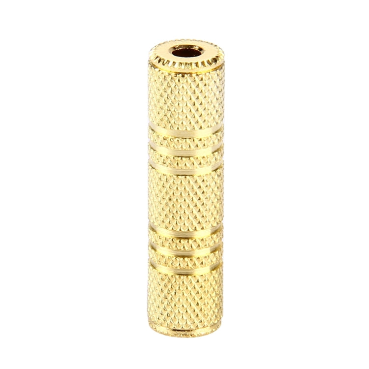 Gold Plated 3.5mm Female to 3.5mm Stereo Jack Adaptor Socket Adapter - Computer & Networking by buy2fix | Online Shopping UK | buy2fix