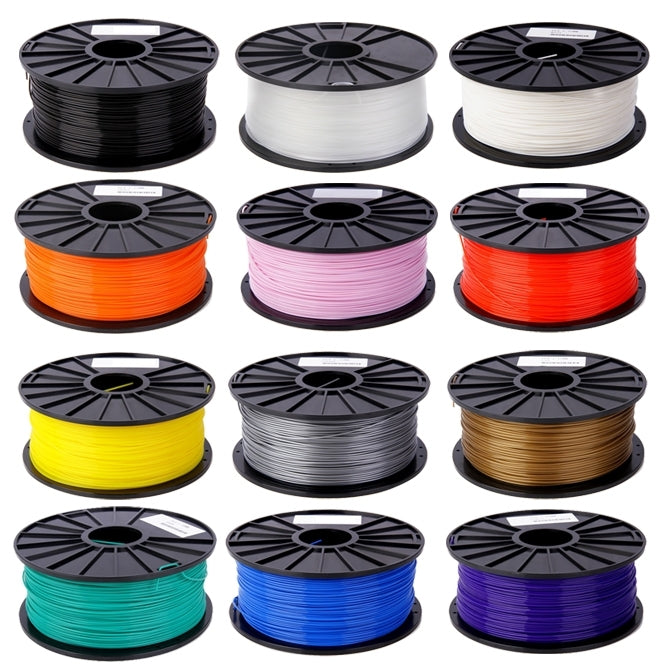 ABS 1.75 mm Color Series 3D Printer Filaments, about 395m(Black) - Consumer Electronics by buy2fix | Online Shopping UK | buy2fix