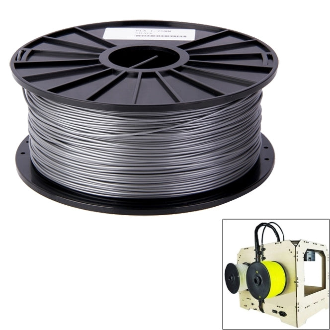 ABS 3.0 mm Color Series 3D Printer Filaments, about 135m(Silver) - Consumer Electronics by buy2fix | Online Shopping UK | buy2fix