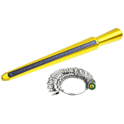 Metal Titanium Ring Sizer Mandrel Finger Sizing Stick, HK Size: 1-33 - Others by buy2fix | Online Shopping UK | buy2fix