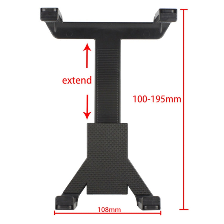 2 in 1 (Air Conditioning Vent Holder + Car Holder) for iPad, iPad mini, other Tab(Black) - Car Holders by buy2fix | Online Shopping UK | buy2fix