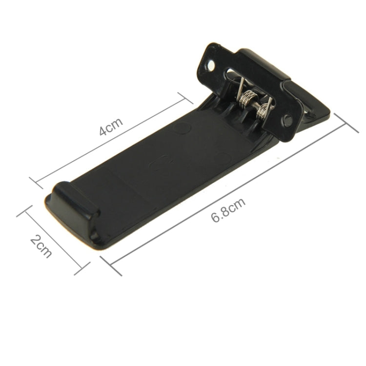 Belt Clip for Walkie Talkie(Black) - Consumer Electronics by buy2fix | Online Shopping UK | buy2fix