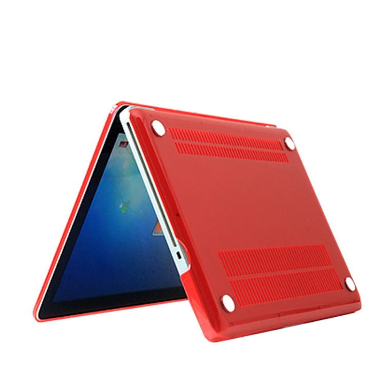 Hard Crystal Protective Case for Macbook Pro 15.4 inch(Red) - MacBook Pro Cases by buy2fix | Online Shopping UK | buy2fix