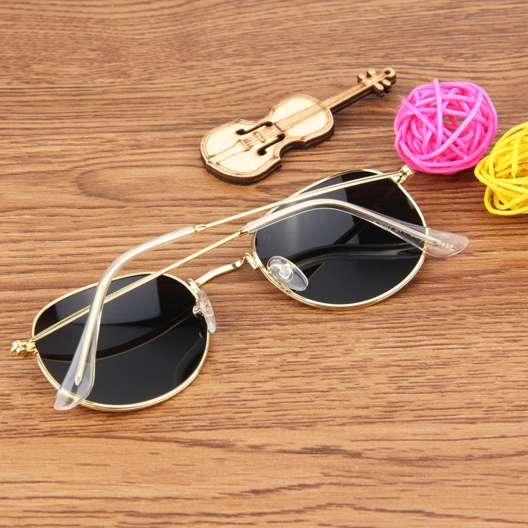 UV400 UV Protection Metal Frame AC Lens Sunglasses - Sunglasses by buy2fix | Online Shopping UK | buy2fix