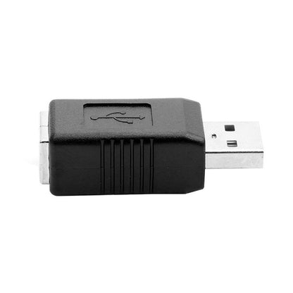 USB 2.0 AM to BF Printer Adapter Converter(Black) -  by buy2fix | Online Shopping UK | buy2fix