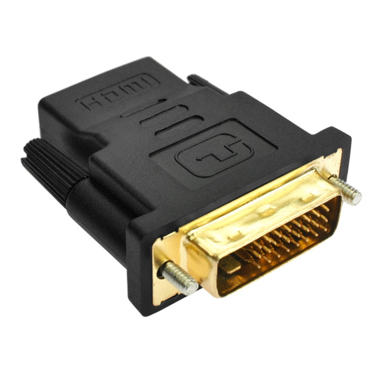 DVI-D 24+1 Pin Male to HDMI 19 Pin Female Adapter for Monitor / HDTV - Computer & Networking by buy2fix | Online Shopping UK | buy2fix