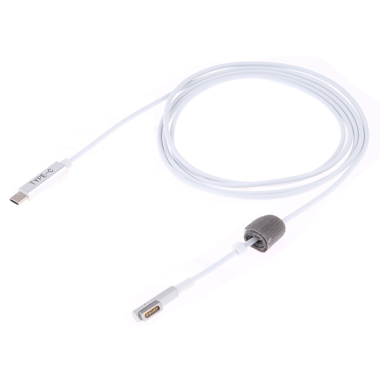 85W 5 Pin MagSafe 1 (L-Shaped) to USB-C / Type-C PD Charging Cable(White) - Apple Accessories by buy2fix | Online Shopping UK | buy2fix