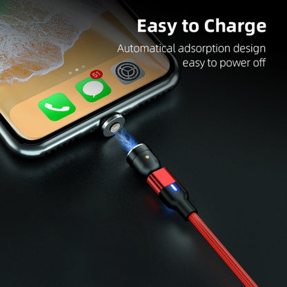 1m 3A Output USB to Micro USB 540 Degree Rotating Magnetic Data Sync Charging Cable (Black) - Mobile Accessories by buy2fix | Online Shopping UK | buy2fix