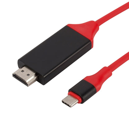 USB-C / Type-C 3.1 to 4K HD HDMI Plastic Video Cable, Length: 2m - Computer & Networking by buy2fix | Online Shopping UK | buy2fix