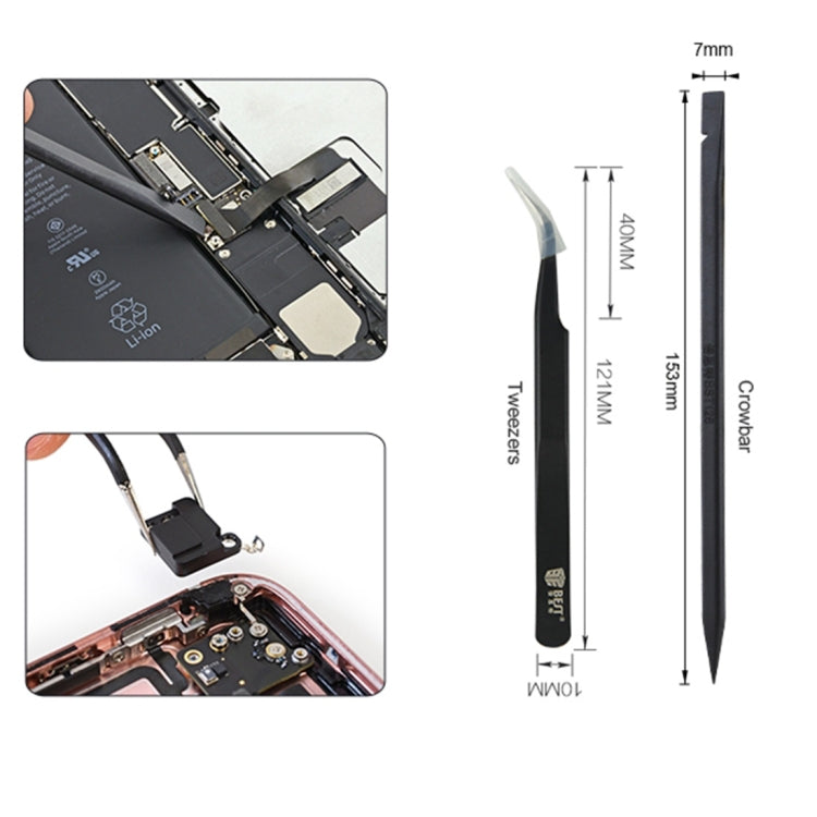 BEST BST-500 12 in 1 Multifunctional Precision And Convenient Quick Disassembly Tool Kit For iPhone - Tool Kits by BEST | Online Shopping UK | buy2fix