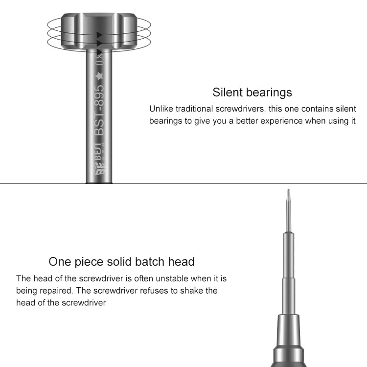 BEST BST-895 6 in 1  Mobile Phone Screwdriver For Mobile Phone Dismantling Screwdriver - Screwdriver by BEST | Online Shopping UK | buy2fix