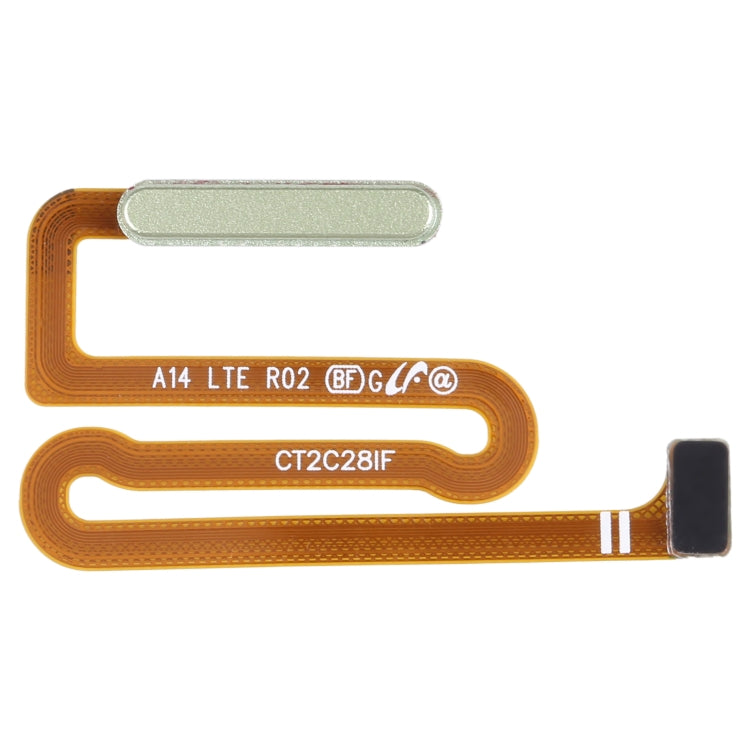 For Samsung Galaxy A14 SM-A145F Original Fingerprint Sensor Flex Cable (Green) - Flex Cable by buy2fix | Online Shopping UK | buy2fix