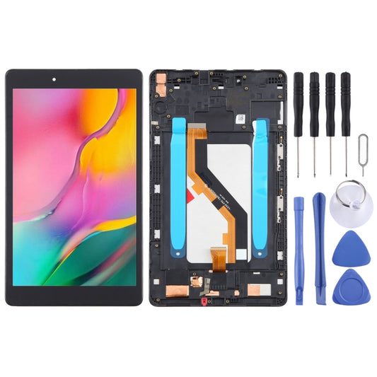 For Samsung Galaxy Tab A 8.0 2019 SM-T290 WiFi Edition Original LCD Screen Digitizer Full Assembly with Frame (Black) - LCD Screen by buy2fix | Online Shopping UK | buy2fix