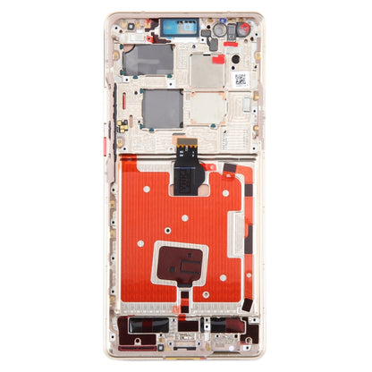 Original LCD Screen and Digitizer Full Assembly with Frame for Huawei Mate 40 Pro (Gold) -  by buy2fix | Online Shopping UK | buy2fix