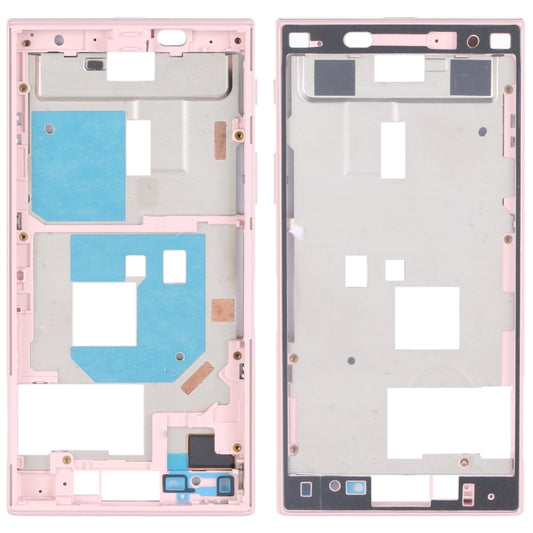 Middle Frame Bezel Plate for Sony Xperia X Compact (Pink) - Repair & Spare Parts by buy2fix | Online Shopping UK | buy2fix