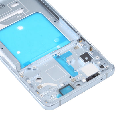 For vivo iQOO 7 Original Front Housing LCD Frame Bezel Plate (Blue) - Repair & Spare Parts by buy2fix | Online Shopping UK | buy2fix