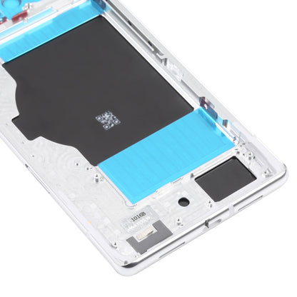 For Google Pixel 6 Pro Battery Back Cover with Middle Frame(White) - Repair & Spare Parts by buy2fix | Online Shopping UK | buy2fix