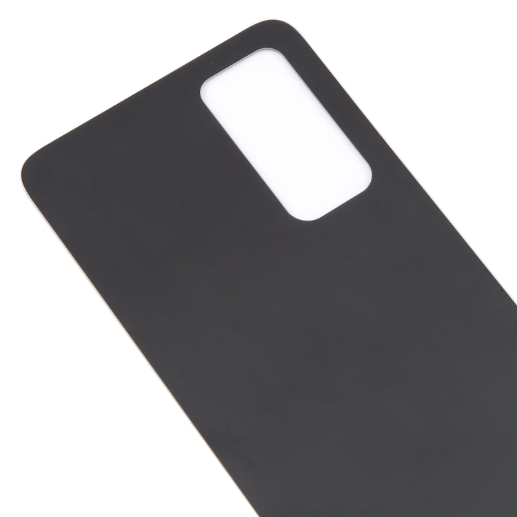 For Xiaomi 12 Lite Glass Battery Back Cover(Black) - Back Cover by buy2fix | Online Shopping UK | buy2fix