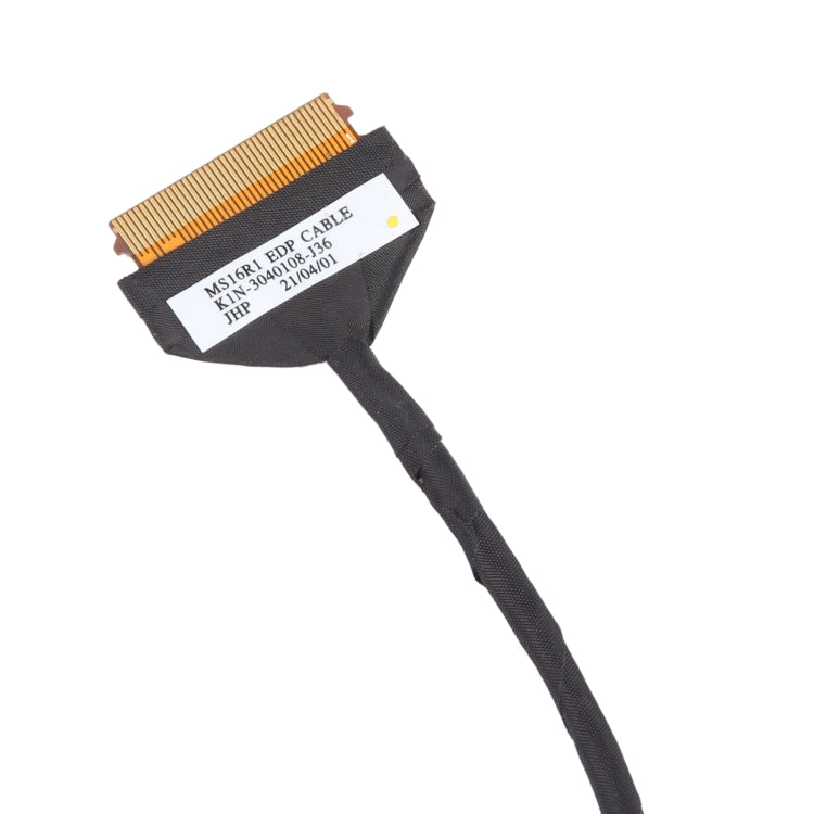 30Pin K1N-3040108-H39 K1N-3040108-J36 K1N-3040327-J36 LCD Cable For MSI MS16R1 GF63 8RD - Others by buy2fix | Online Shopping UK | buy2fix