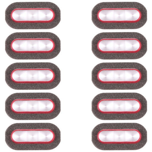 For vivo X90 Pro 10pcs Flashlight Covers (Red) - Others by buy2fix | Online Shopping UK | buy2fix