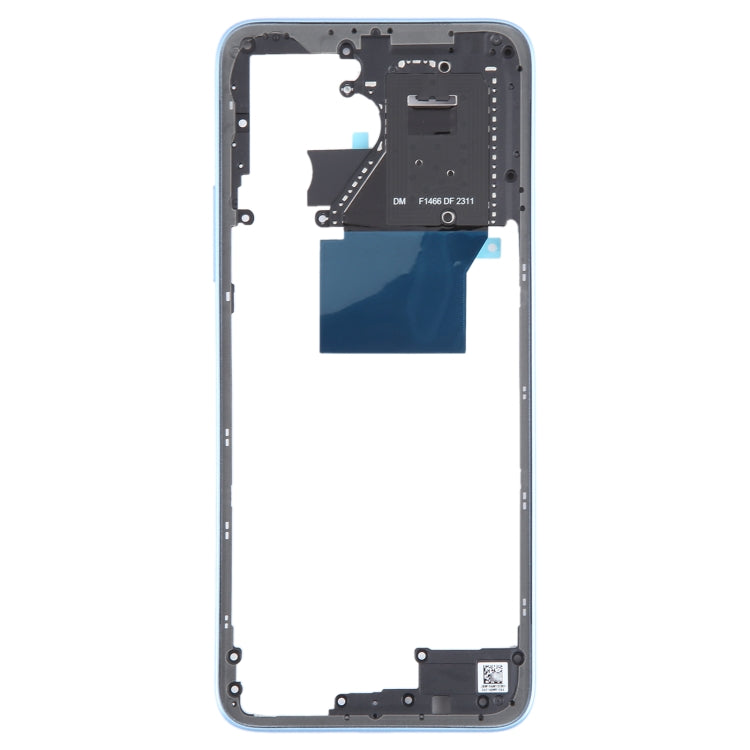 For Xiaomi Redmi 12 4G Original Front Housing LCD Frame Bezel Plate (Blue) - Frame Bezel Plate by buy2fix | Online Shopping UK | buy2fix