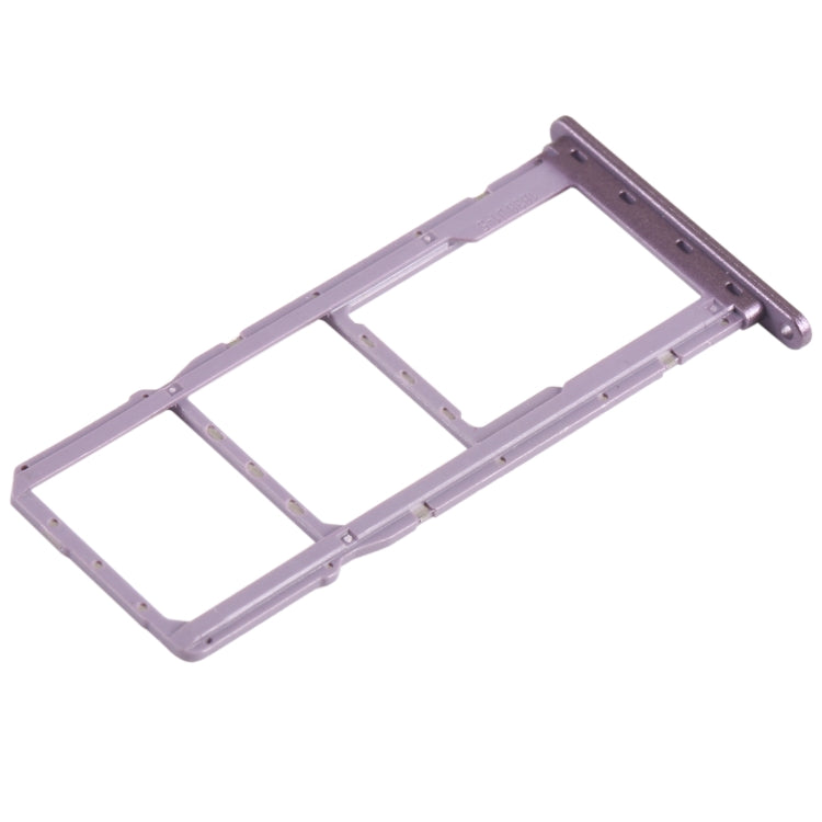 For Nokia 2.4 Original SIM + SIM / Micro SD Card Tray (Purple) - Card Tray by buy2fix | Online Shopping UK | buy2fix