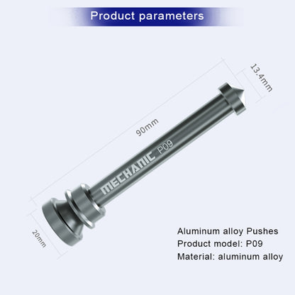 MECHANIC P09 Aluminum Alloy Tube Piston Solder Paste Flux Booster Syringe - Others by MECHANIC | Online Shopping UK | buy2fix