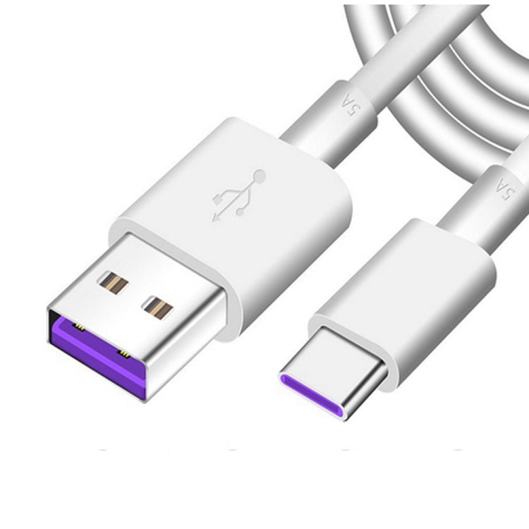 5A USB to USB-C / Type-C Flash Charging Data Cable, Cable Length: 1m - USB-C & Type-C Cable by buy2fix | Online Shopping UK | buy2fix