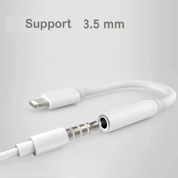 Zs-kl21836 2 PCS 8 Pin to 3.5mm Earphone Adapter Audio Adapter, Compatible with IOS 13 System - Earphone Adapter by buy2fix | Online Shopping UK | buy2fix