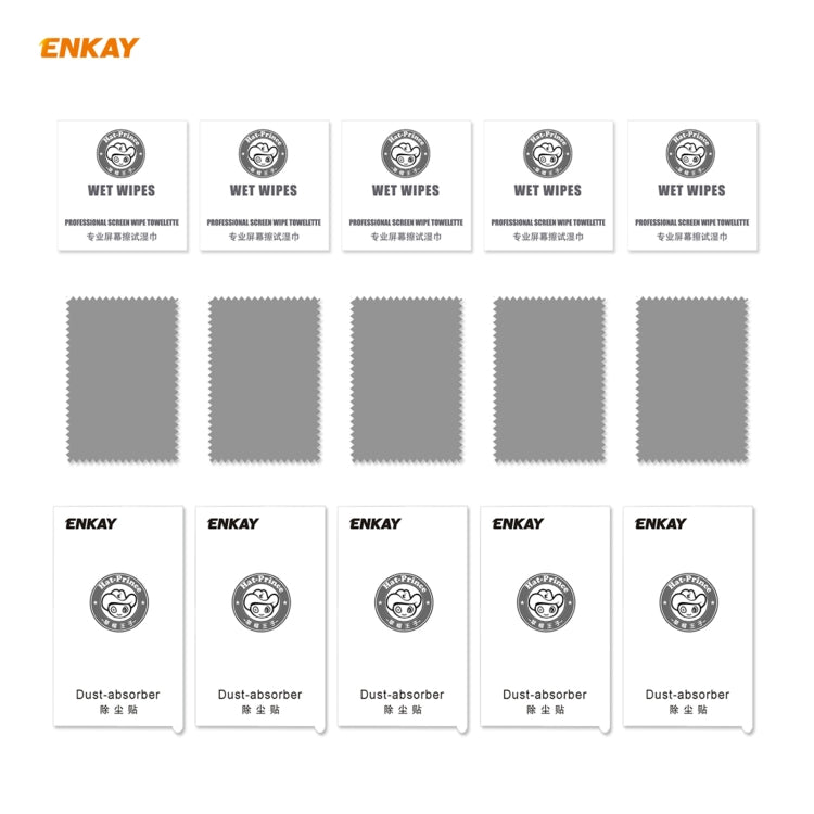 For iPhone 12 / 12 Pro 5pcs ENKAY Hat-Prince 0.26mm 9H 6D Privacy Anti-spy Full Screen Tempered Glass Film 6.1 - iPhone 12 / 12 Pro Tempered Glass by ENKAY | Online Shopping UK | buy2fix